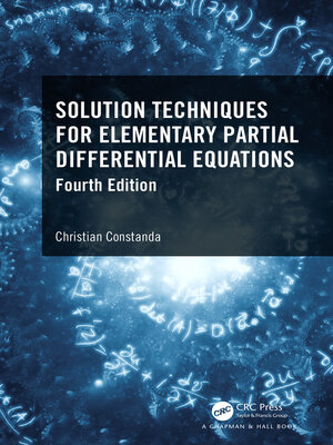 cover image of Solution Techniques for Elementary Partial Differential Equations